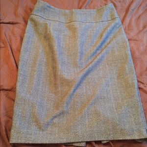 Gray pencil skirt great for the office